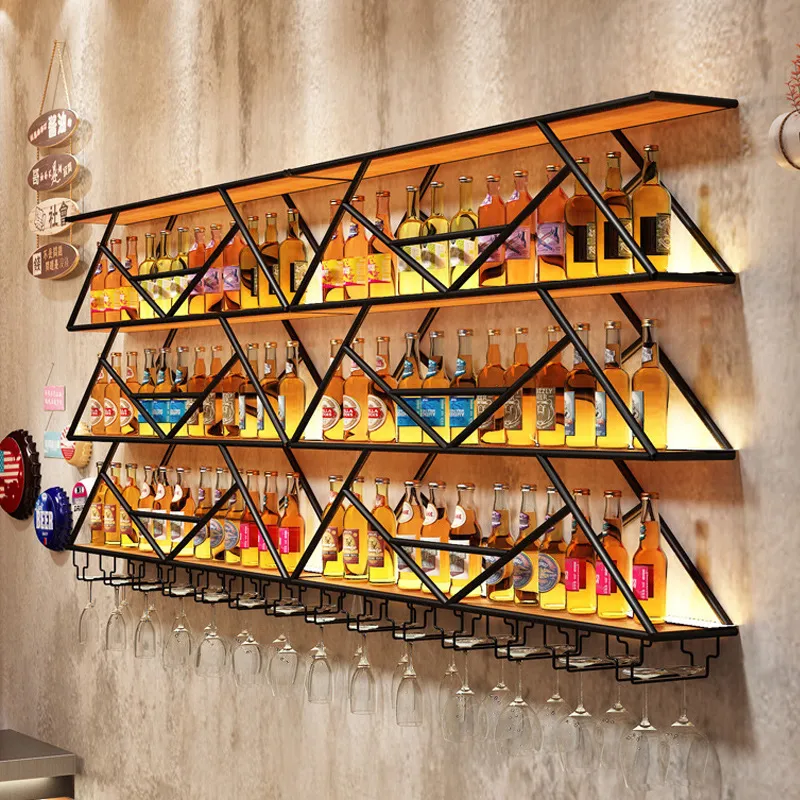 Étagère à vin murale en fer fo - Wine & Beer Guayaquil avis et prix