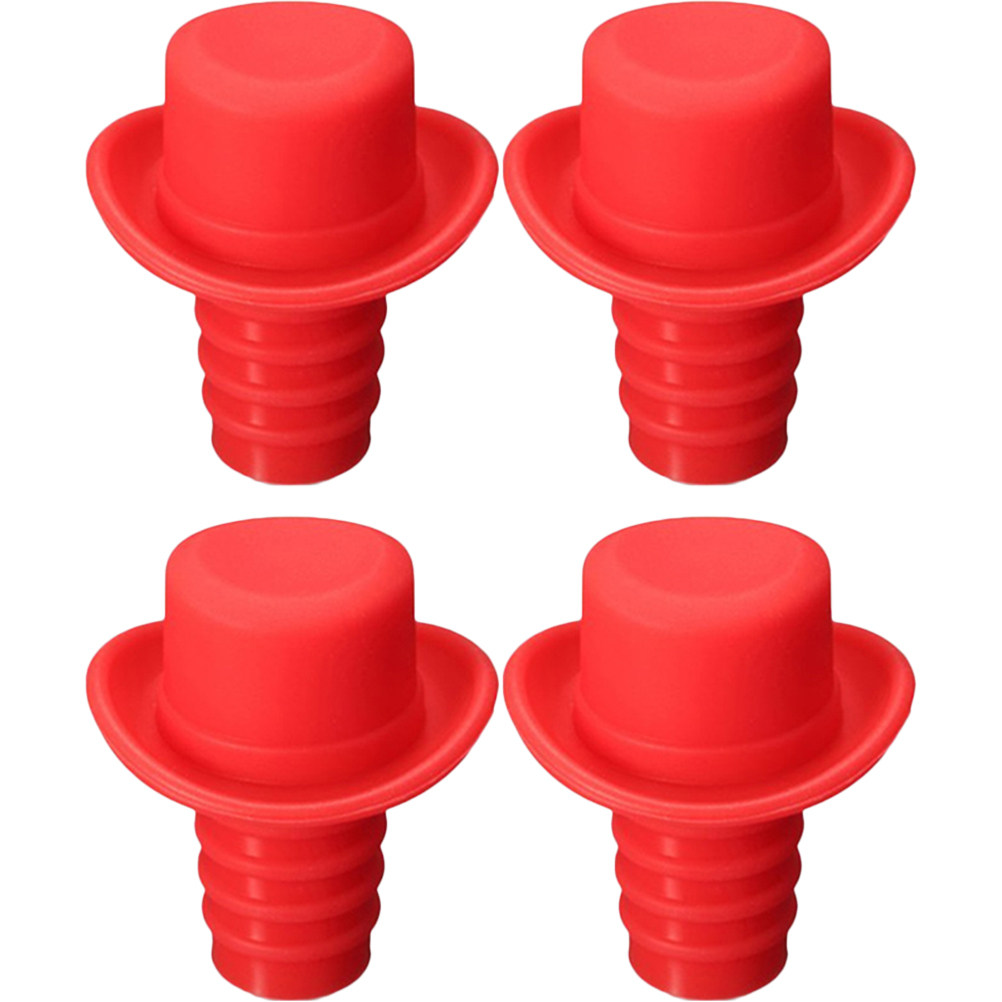 Lot de 4 bouchons de bouteille - Wine Beer Hat avis et prix